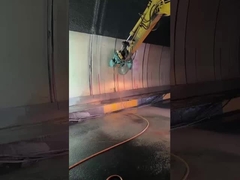 Çöplük makinesi için davul ekranı