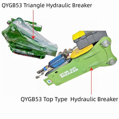 3-5 tonluk kazıcı hidrolik kırıcı çekiç QYGB53 53 Enerji madenciliği için çisele