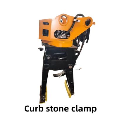 5-10 tonluk kazma makineleri için özel Kerb Stone Clamp