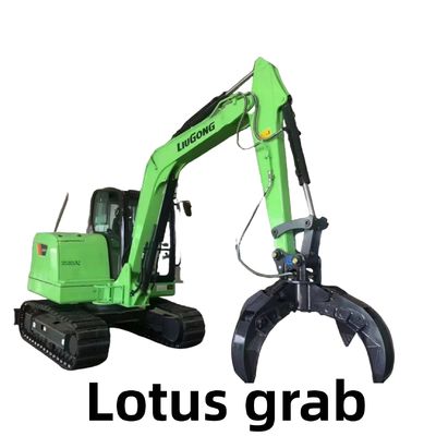 Hidrolik Lotus Kazıcı Çöp Taşı için Ağır Görevli Çöpçatan