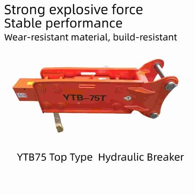 75 Çisele Top Tipi Hidrolik Kırıcı YTB75 6-8 Tonluk Kazı makinesi için