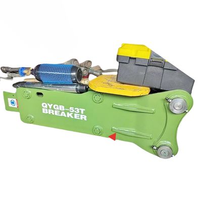 QYGB53 Hidrolik kırıcı çekiç en üst türü 53MM 3-5 tonluk kazıcı için çisele
