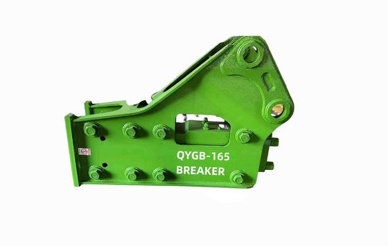 Hidrolik kazıcı kaya kırıcı QYGB165S Üçgen Tipi 165 36-45 tonluk çisel